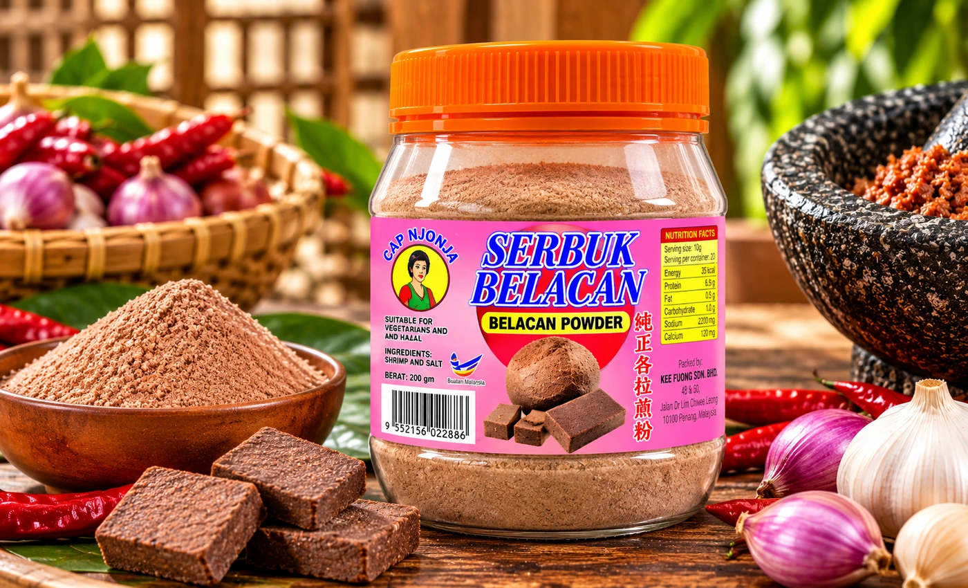 Cap Njonja Serbuk Belacan Powder 200g